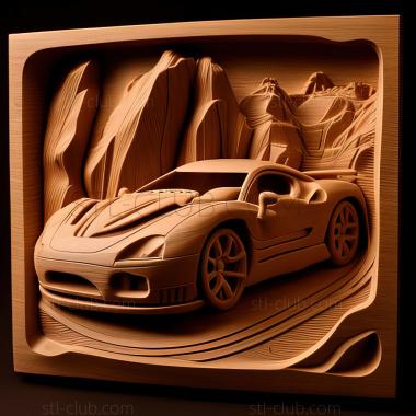 3D модель Игра Gran Turismo 3 (STL)